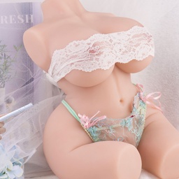 Female Doll in White with 3.2kg
