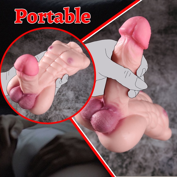 Male Doll in White with 0.7kg