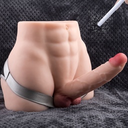 Male Doll in White with 8.0kg